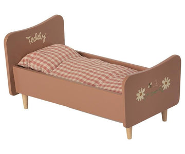 Maileg Wooden Bed Rose for Teddy Mom