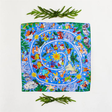 Sarah's Silks Advent Playsilk Illustrated By Phoebe Wahl- Mini