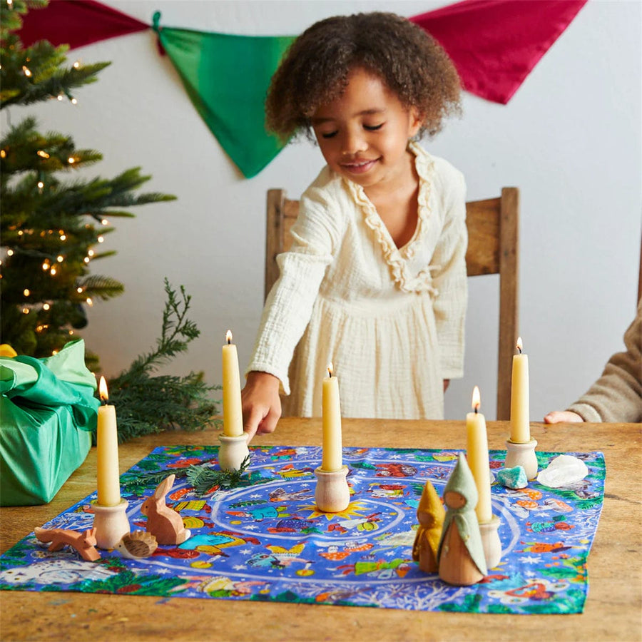 Sarah's Silks Advent Playsilk Illustrated By Phoebe Wahl- Mini