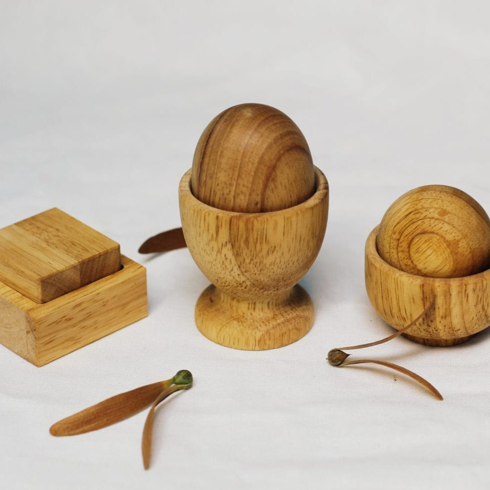 QToys Montessori Egg, Ball and Cup set