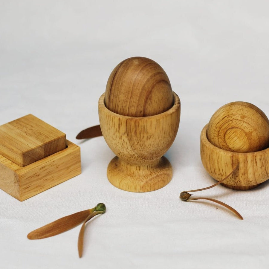 QToys Montessori Egg, Ball and Cup set