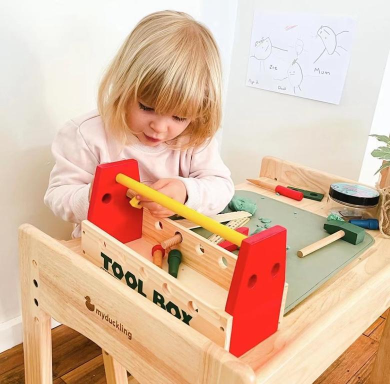 My Duckling Kids Activity Table and Chair Set - Duck