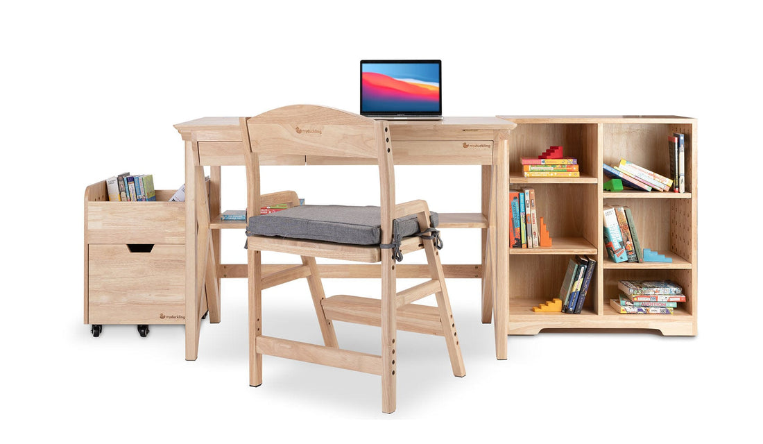 My Duckling Solid Wood Adjustable Study Chair