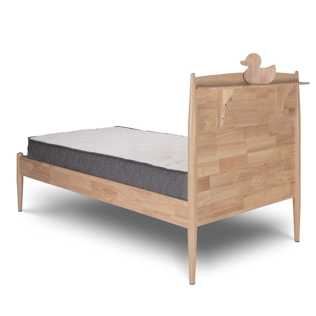 My Duckling Solid Wood Kids Single Bed