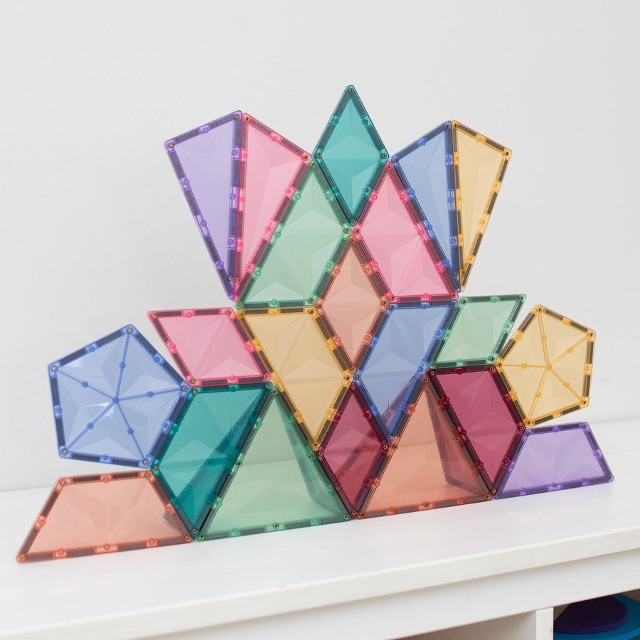 Connetix Tiles Pastel Shape Expansion Pack 48 Piece