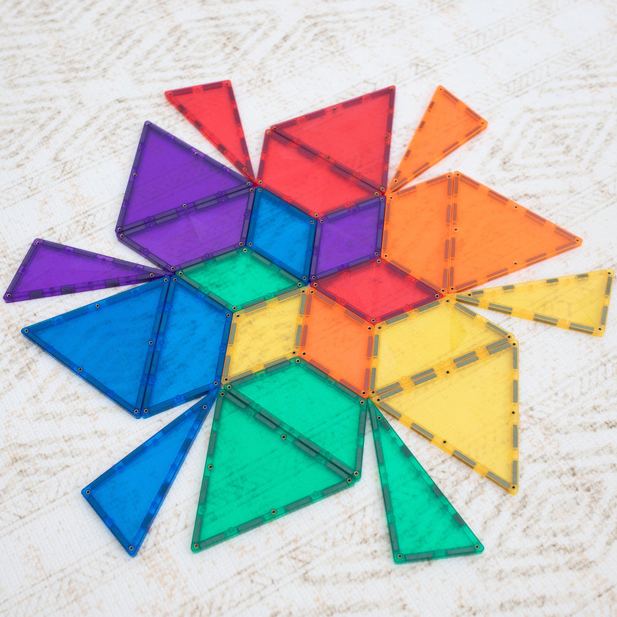 Connetix Tiles Rainbow Shape Expansion Pack 36 Piece