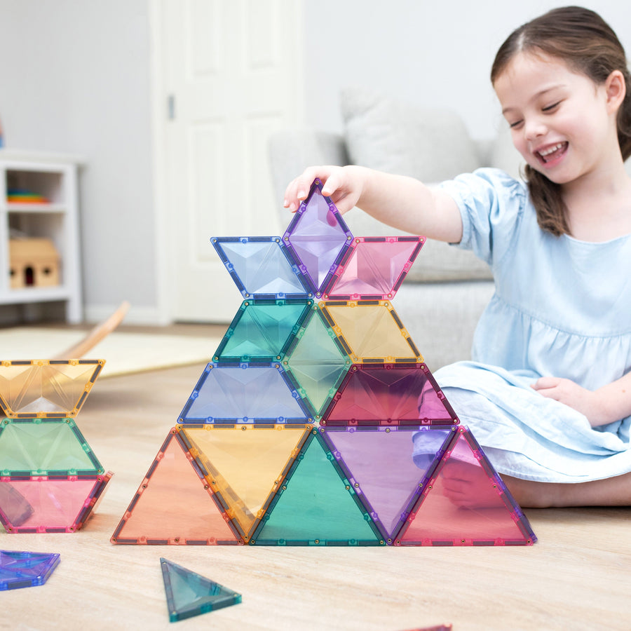 Connetix Tiles Pastel Shape Expansion Pack 48 Piece