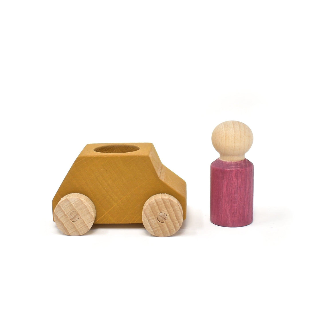 Lubulona Car Ochre With Plum Figure