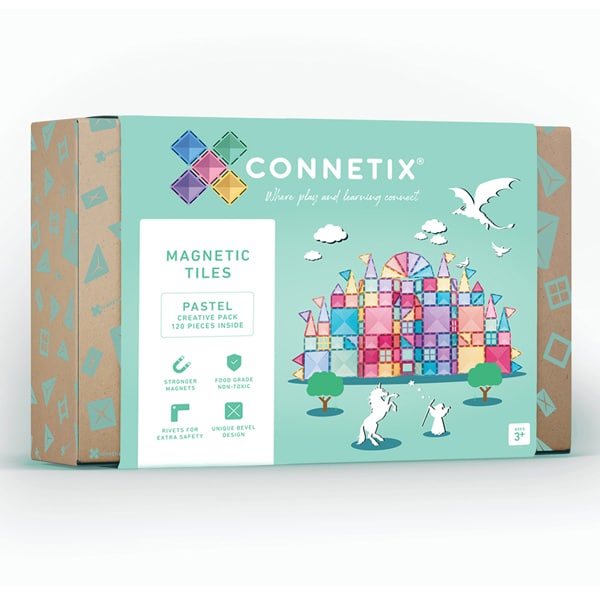 Connetix Tiles Pastel Ball Run Creative Bundle