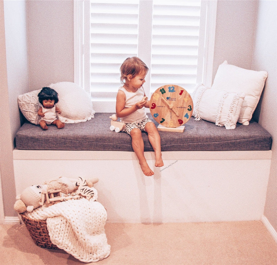 QToys Wooden Clocks