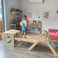 My Duckling Pikler Play Set (Cube+Ramp)
