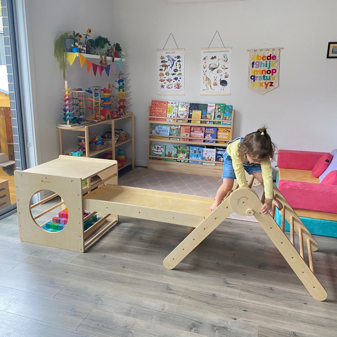 My Duckling Pikler Explore and Activity Play Cube