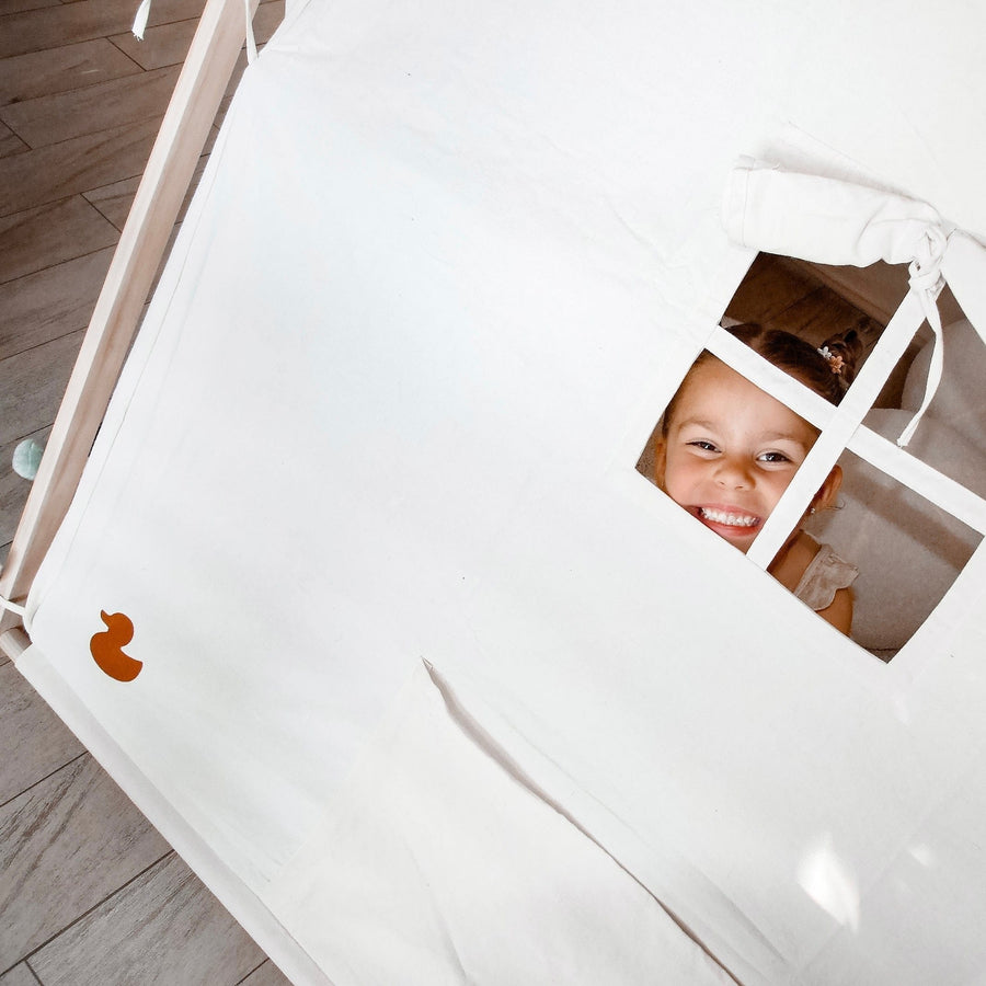My Duckling Aiden Wooden Cotton Tent