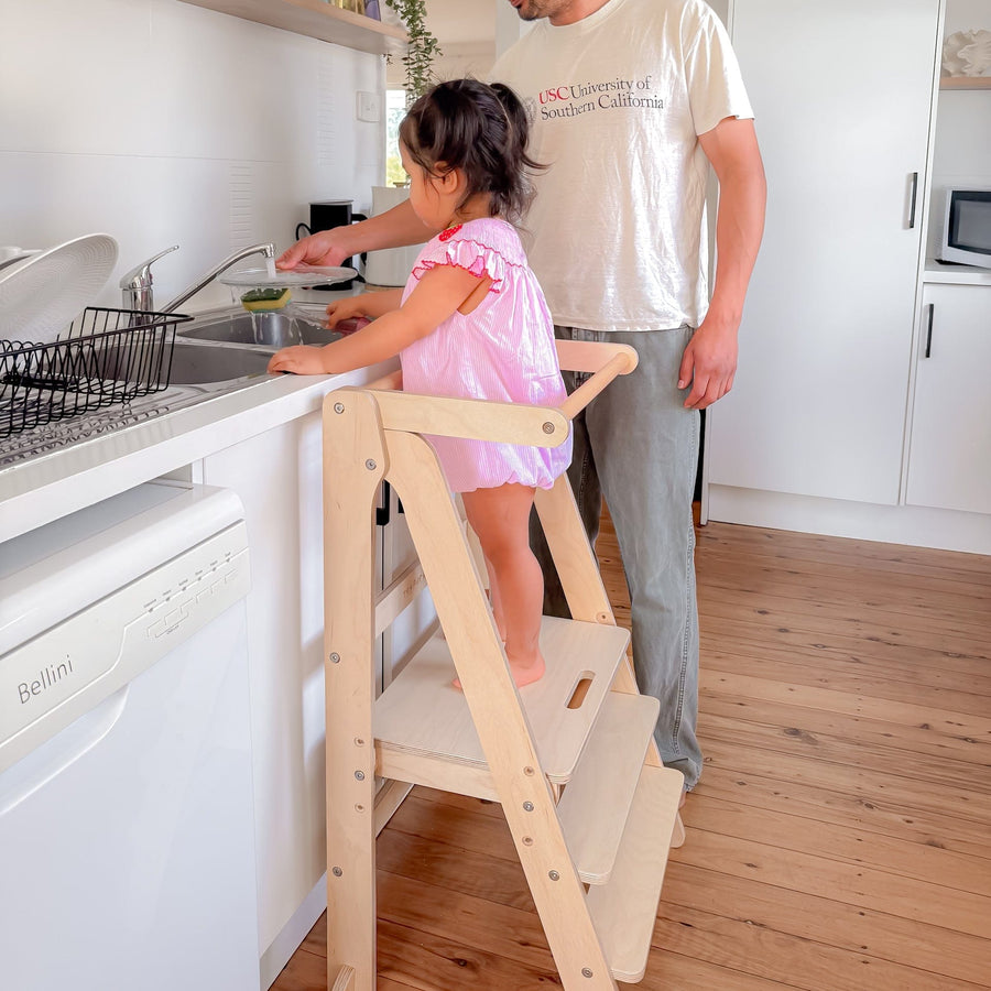 The Full Mini Chef: Toypark Folding Learning Tower set