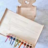 My Duckling Primary Adjustable Table and Chair Set - Duck