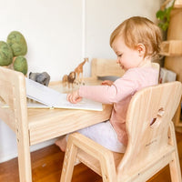My Duckling Primary Adjustable Table and Chair Set - Duck