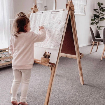 QToys 5 in 1 Painting Easel