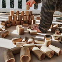QToys Bamboo Balancing (Set of 100 pcs)
