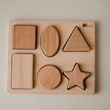 QToys Chunky Shape Puzzle 6 Pieces