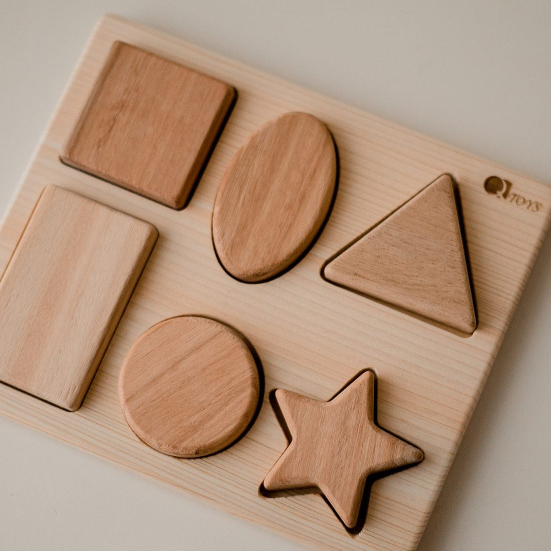 QToys Chunky Shape Puzzle 6 Pieces