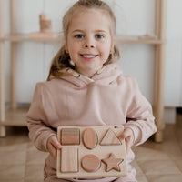 QToys Chunky Shape Puzzle 6 Pieces