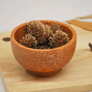 QToys Coconut Wood Bowl