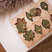 QToys Montessori Leaf Puzzle