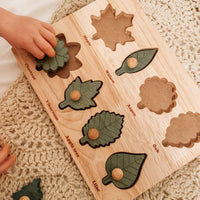 QToys Montessori Leaf Puzzle
