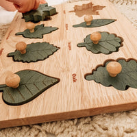 QToys Montessori Leaf Puzzle