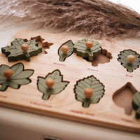 QToys Montessori Leaf Puzzle