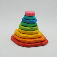 QToys Natural Color Stacking Stones