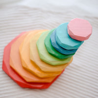 QToys Natural Color Stacking Stones