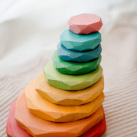 QToys Natural Color Stacking Stones