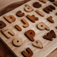 QToys Natural Lowercase Puzzle