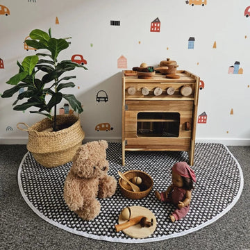 QToys Natural Wooden Stove