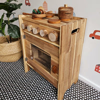 QToys Natural Wooden Stove