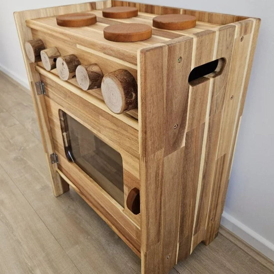 QToys Natural Wooden Stove
