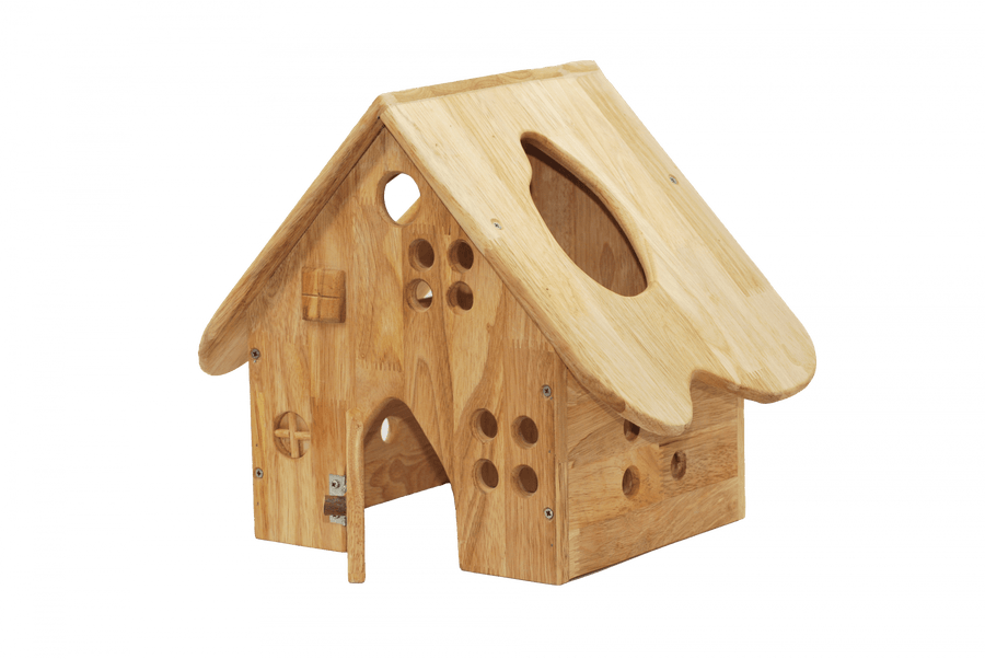 QToys Wooden Barn House