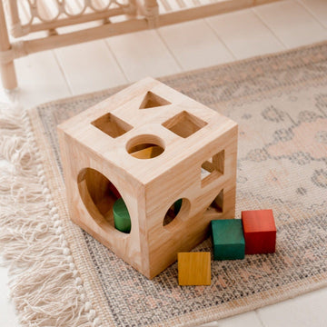 QToys Wooden Post Box