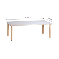 GAM Furniture Rectangular Wooden Table