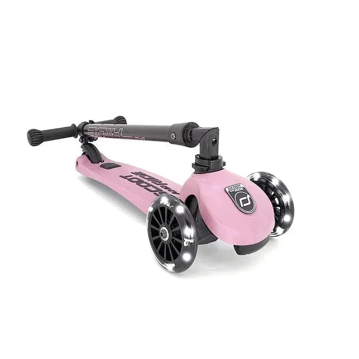 Scoot & Ride Highwaykick 3 Scooter - LED Rose