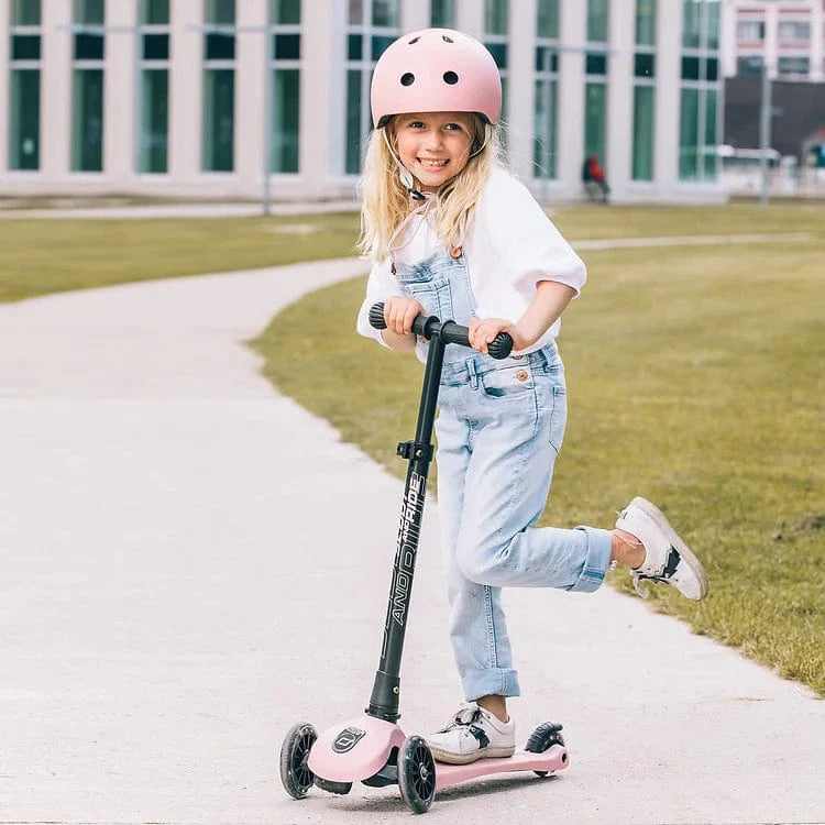 Scoot & Ride Highwaykick 3 Scooter - LED Rose