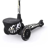 Scoot & Ride Highwaykick 2 Scooter - Zebra