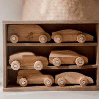 QToys Wooden Car Play Set