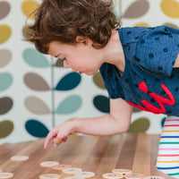 Freckled Frog Sign Language Wooden Disks