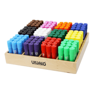 VIVAIO Solid Poster Paint - Set of 144