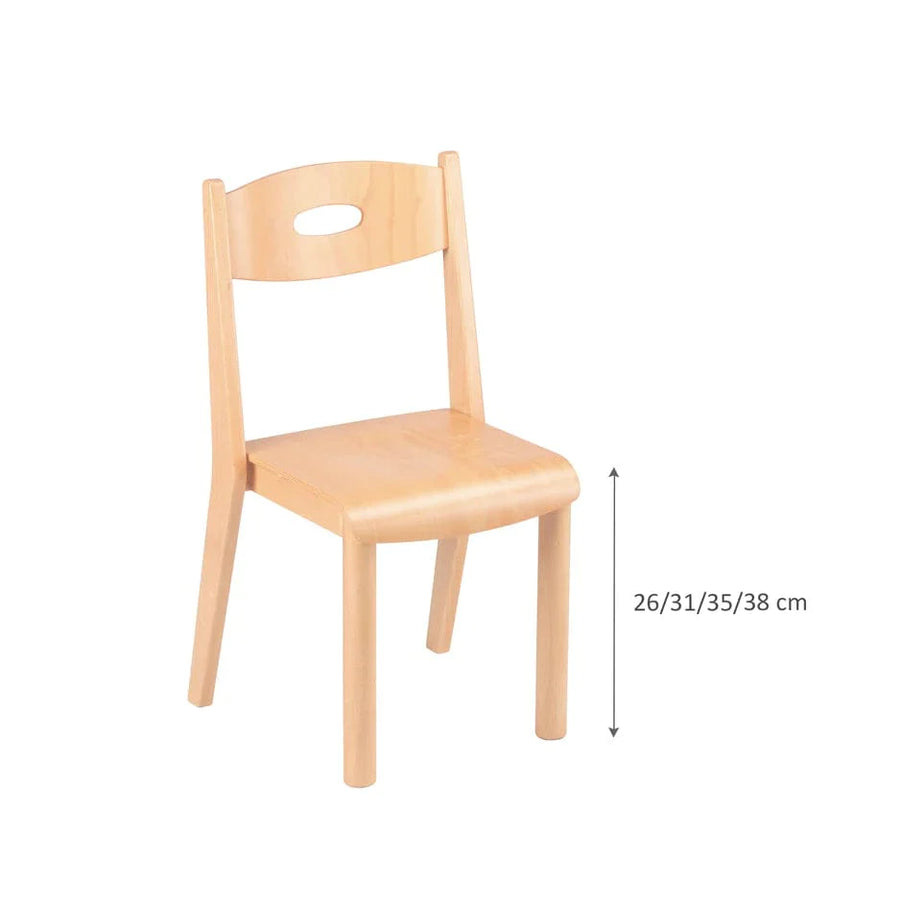GAM Furniture Stackable Chair Set of 2
