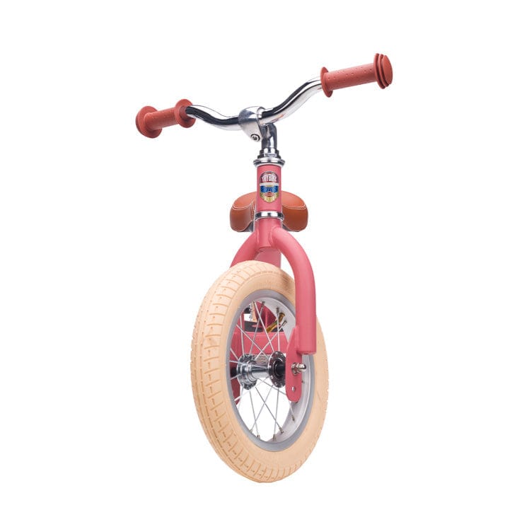 Trybike 2 in 1 Vintage Steel Balance Bike - Pink