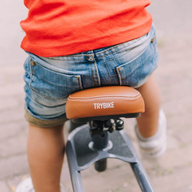 Trybike 2 in 1 Steel Balance Bike - Grey