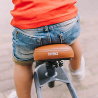 Trybike 2 in 1 Steel Balance Bike - Grey